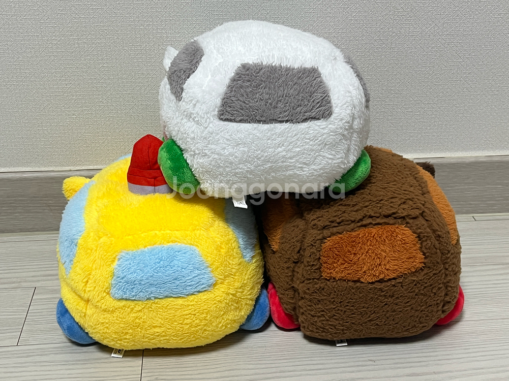 모루카 시로모 테디 경찰차 인형--1