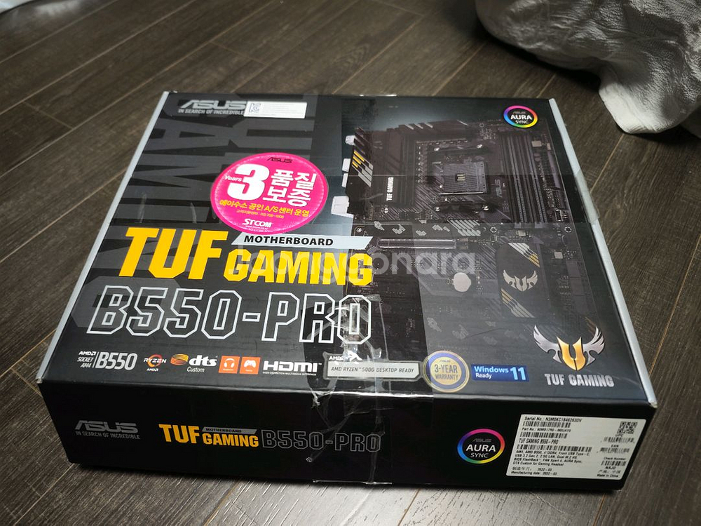 TUF GAMING B-550 PRO 메인보드--1