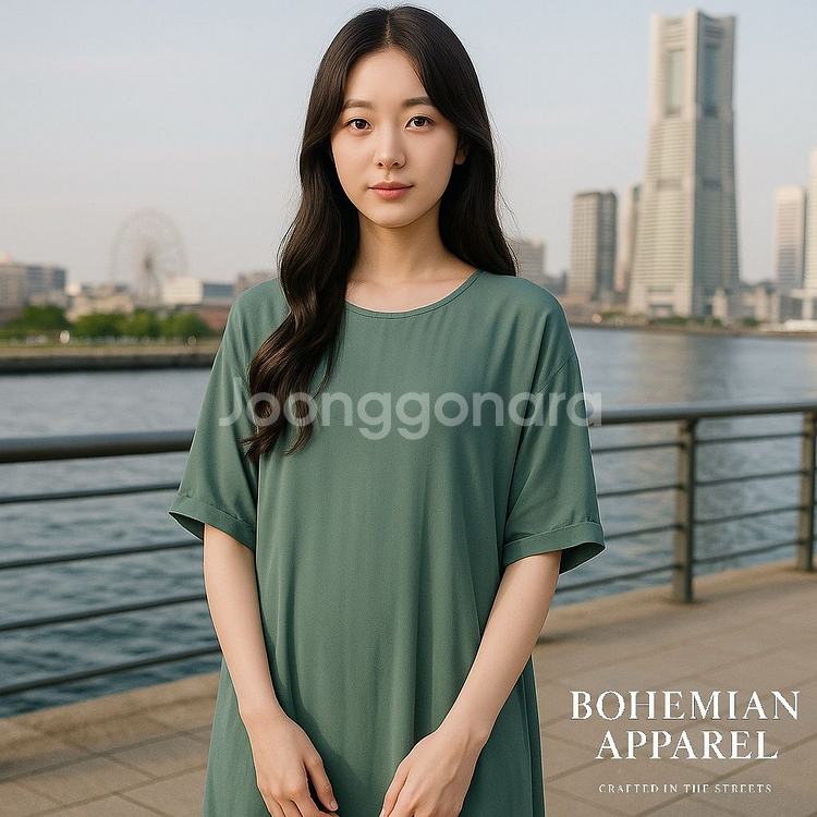 [여자 90~95]COS 루즈핏 롱 원피스--7