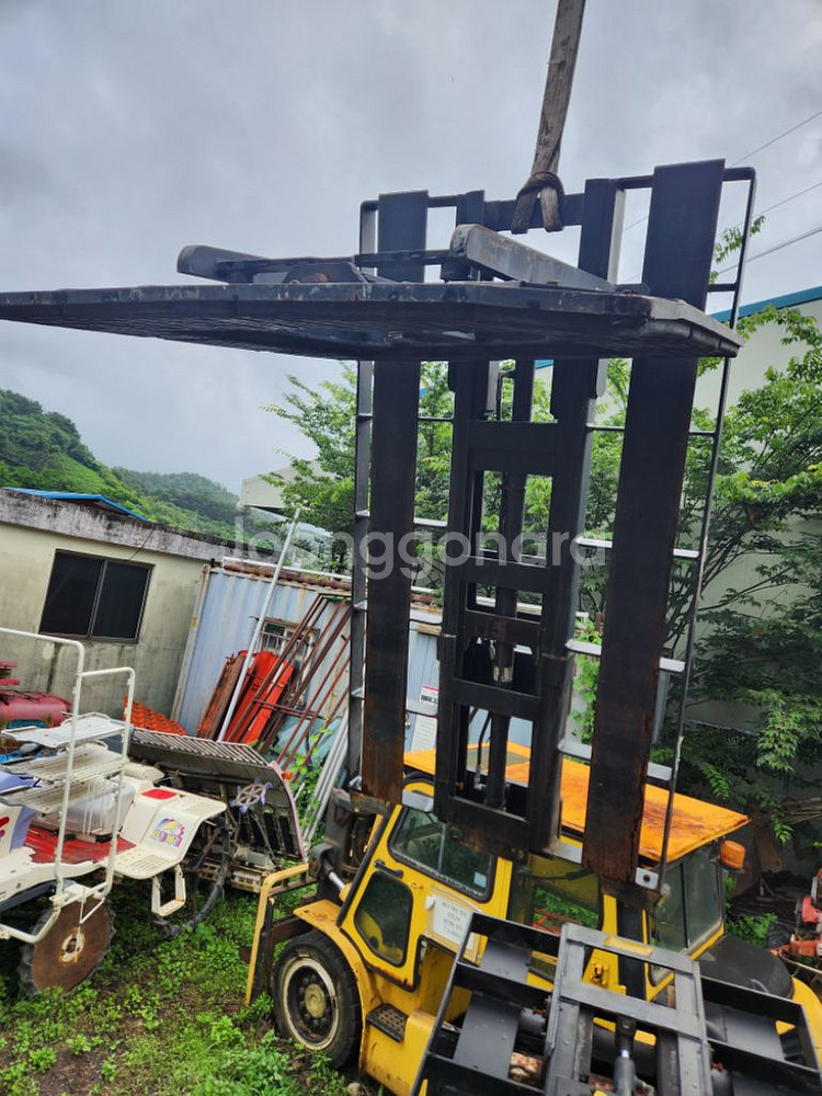 트랙터 지게차 물건 압축 리프트 상하 클램프 팝니다--0