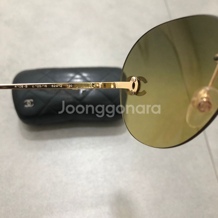 샤넬 보잉 파일럿 에비에이터 이태리 선글라스--7