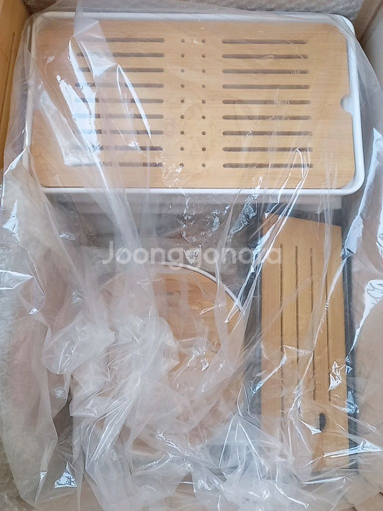 다기트레이 대나무차판 새상품--1