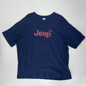 지프 JEEP 빅 스펠로고 오버핏 반팔 티셔츠 2XL
