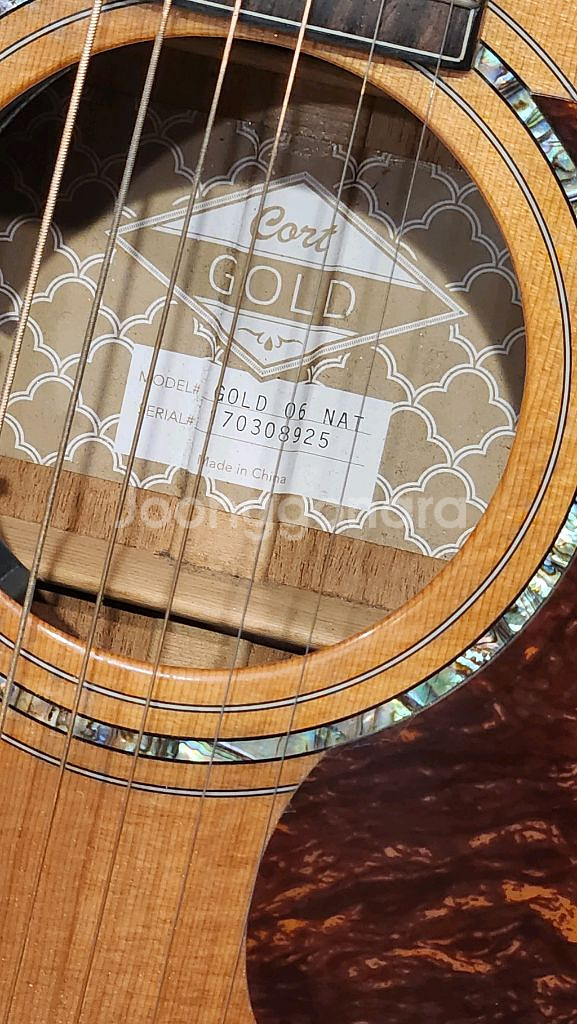 Cort Gold 06 NAT 어쿠스틱 통기타--3