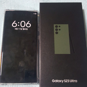 S23울트라 256G 그린 박스포함 판매