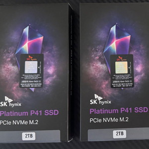 SK 하이닉스 P41 2TB (미개봉, 국내정발)