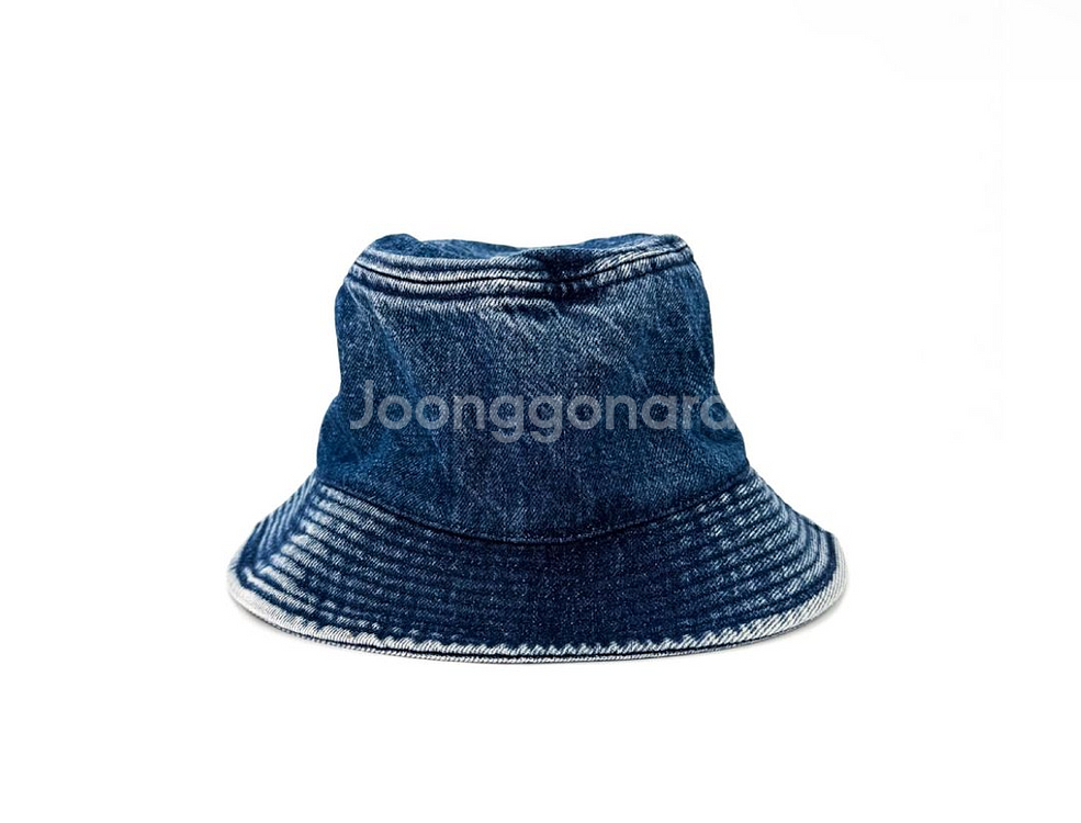 [M] 셀린느 유니온 워시 데님 버킷햇 벙거지 모자--2
