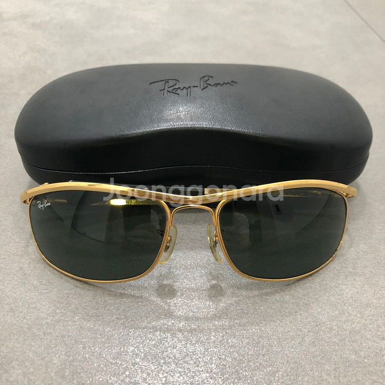 레이밴 바슈 롬 b&l 미국 usa 금장 파일럿선글라스--0