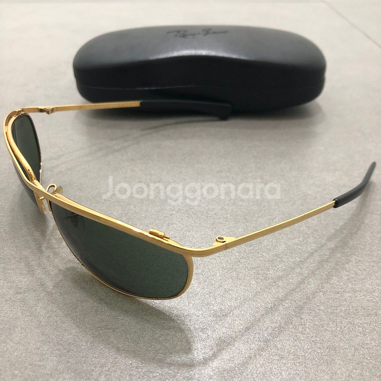 레이밴 바슈 롬 b&l 미국 usa 금장 파일럿선글라스--1