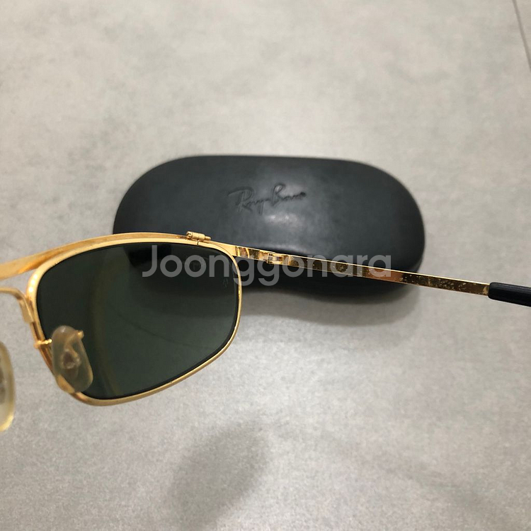 레이밴 바슈 롬 b&l 미국 usa 금장 파일럿선글라스--5