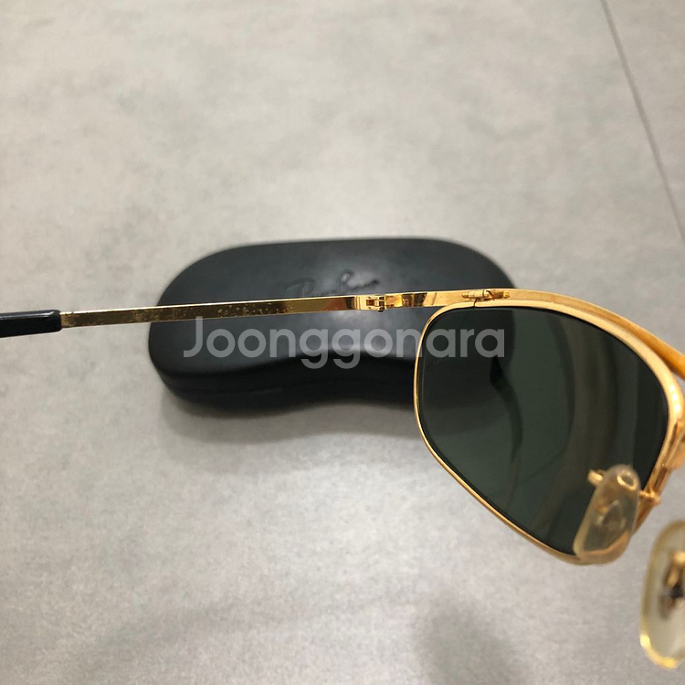 레이밴 바슈 롬 b&l 미국 usa 금장 파일럿선글라스--7
