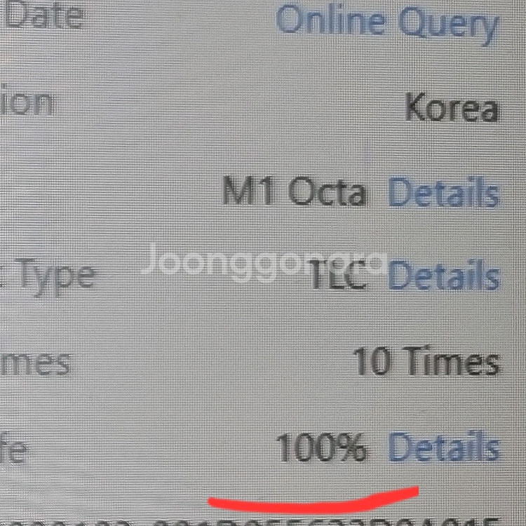 아이패드 에어 5세대 64GB Wifi 배터리성능100--4