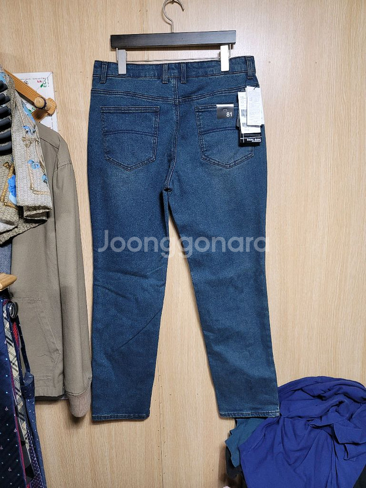 뱅뱅 기모 청바지 32 새거--0