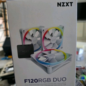 NZXT F120RGB DUO 링팬2개 컨트롤러 포함