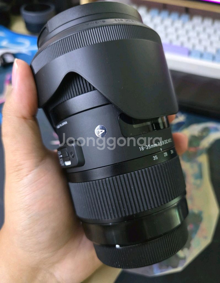 캐논90d 18-135 렌즈킷,시그마 18-35 렌즈--6