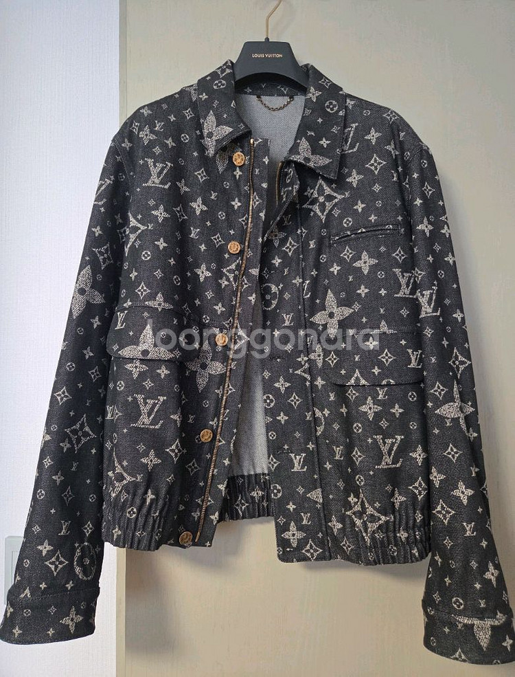 루이비통 데님 자켓 52 싸게 팝니다--0