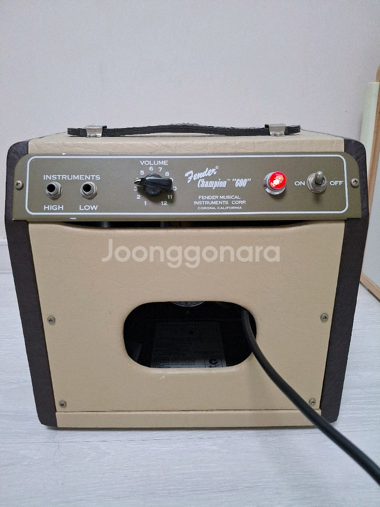 기타 앰프 펜더 챔피언600--0