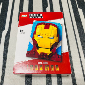 레고 40535 브릭스케치 아이언맨 아트 액자 미개봉