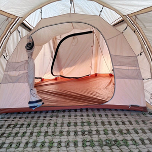가마보코 3M 대형 돔텐트(탄색) 이미지