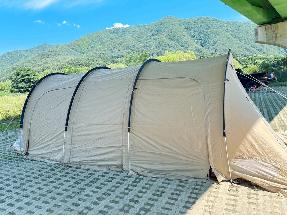 가마보코 3M 대형 돔텐트(탄색) 이미지