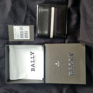 발리 남성 가죽 반지갑 BALLY