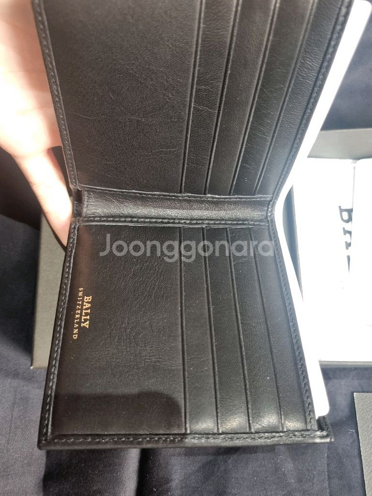 발리 남성 가죽 반지갑 BALLY--2