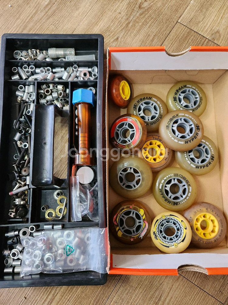 인라인 각종휠과 정비용품--0