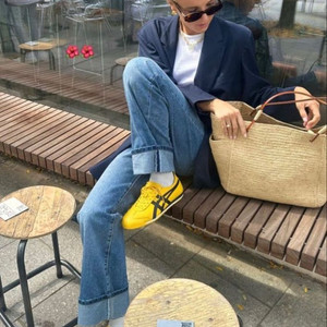 (새상품)오니츠카타이거 멕시코66 옐로우블랙 240