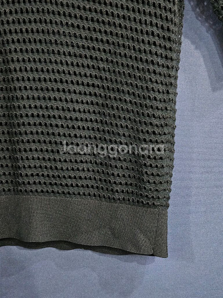 코스 망사 블랙컬러 남성 슬림핏 95~100 카라반팔티--5