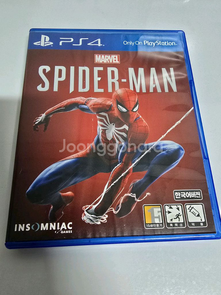 ps4 스파이더맨 팝니다.--0