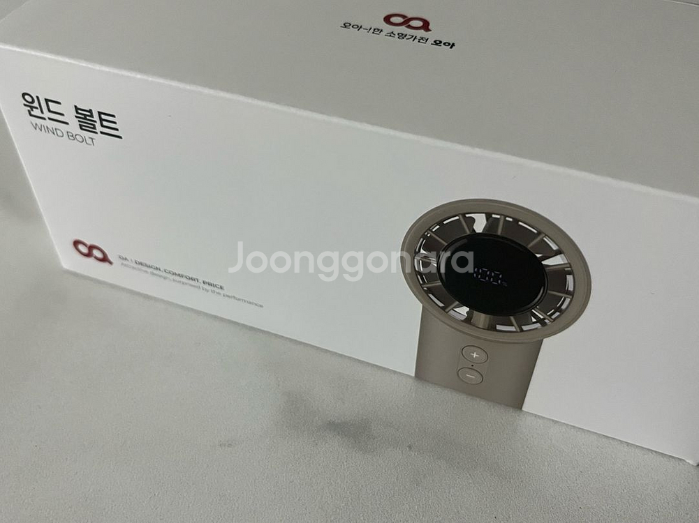 오아 손선풍기 윈드 볼트 미개봉1 개봉1--3