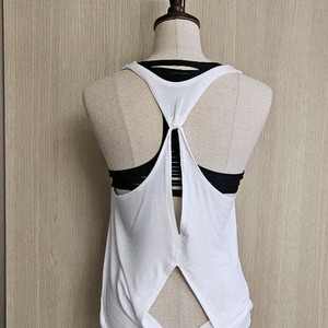 뮬라웨어 요가 커버업 민소매 화이 M95수영복커버