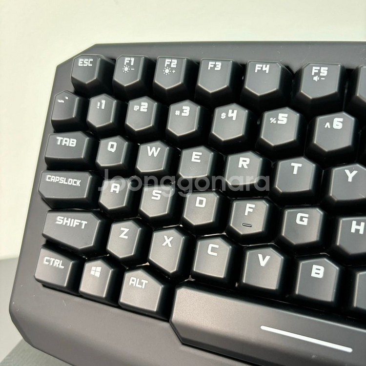 인체공학 기계식 키보드 RGB 79key 풀박스--1