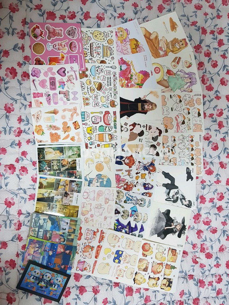 일괄B다꾸용품 처분 인스 떡메 화일 볼펜 등--6