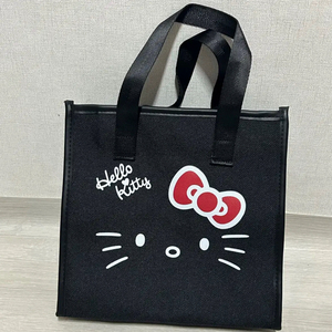 헬로키티 가방 토트백 블랙