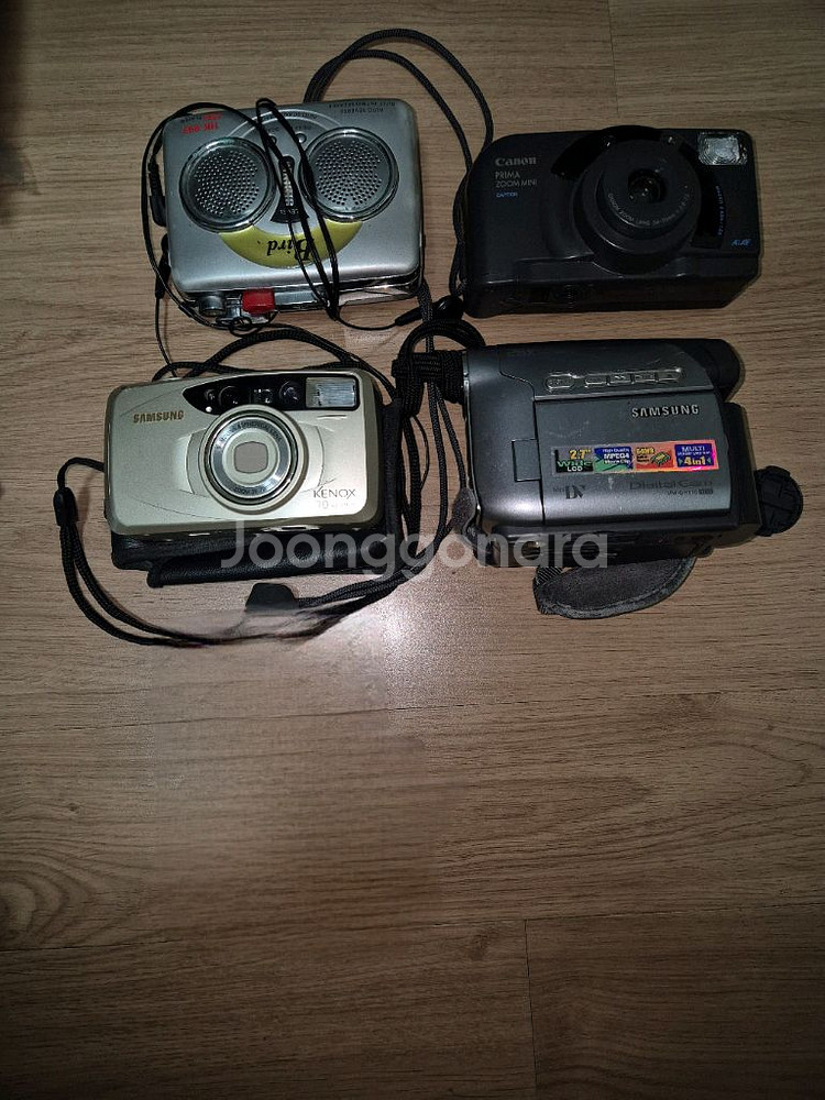 삼성 필름 카메라입니다.캠코드 팝니다.--1