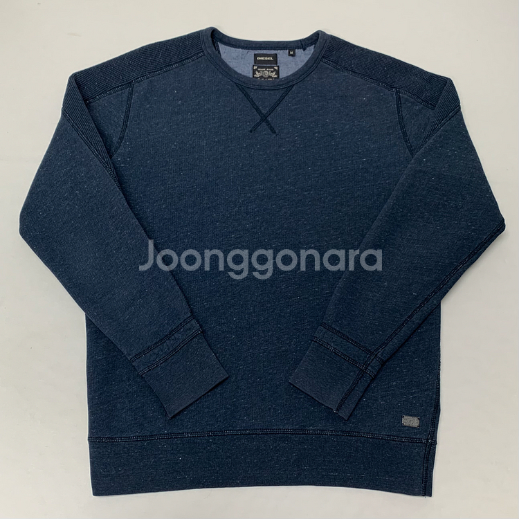 DIESEL 디젤 맨투맨 스웻셔츠 (M)--0