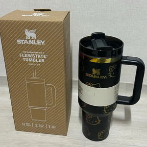 스탠리 헬로키티 텀블러 블랙