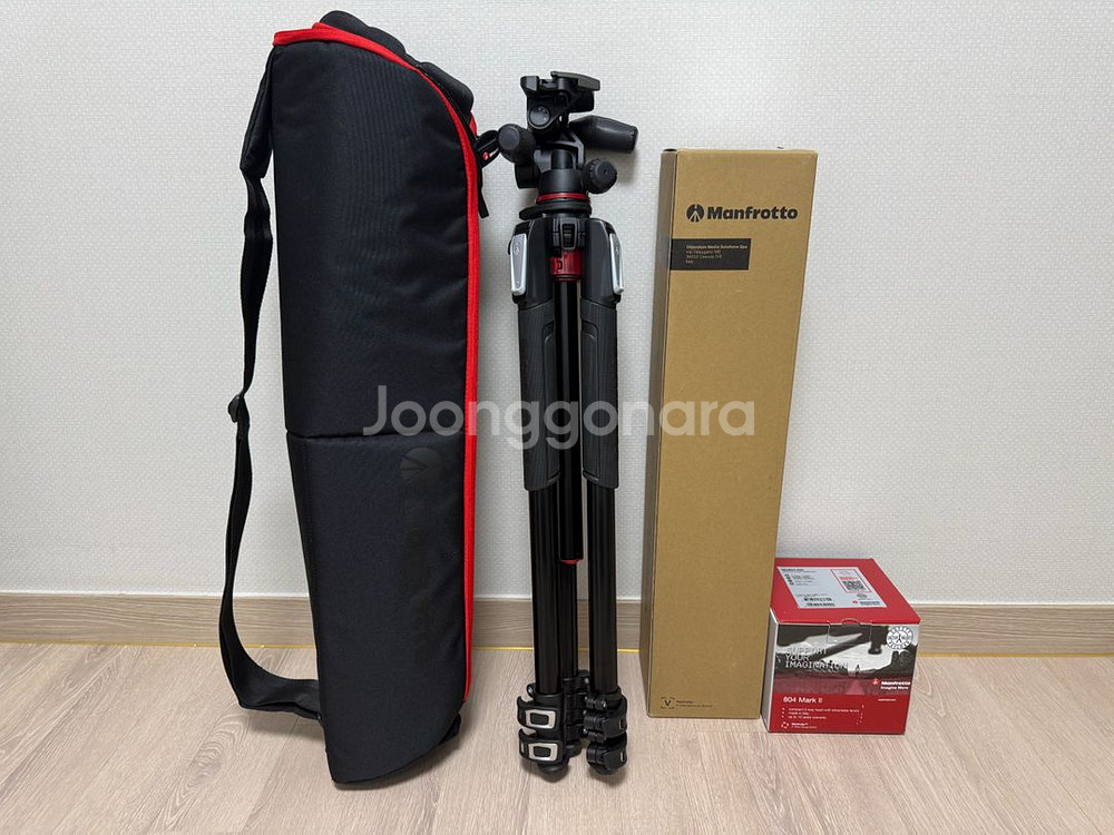 맨프로토 MT055XPRO3 삼각대+헤드+가방 팝니다.--0