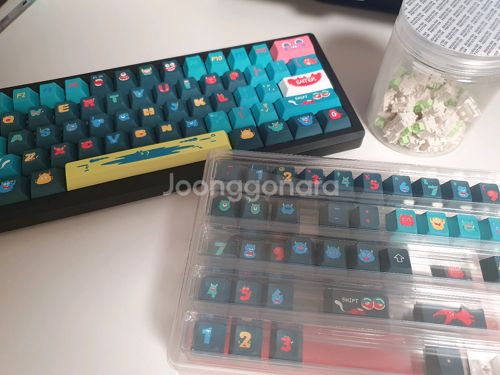 ZUOYA GMK61 커스텀 키보드 판매합니다--1