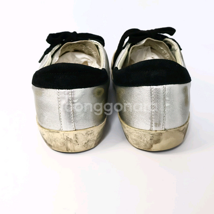 골든구스 슈퍼스타 블랙탭 빈티지 스니커즈 40/255--4