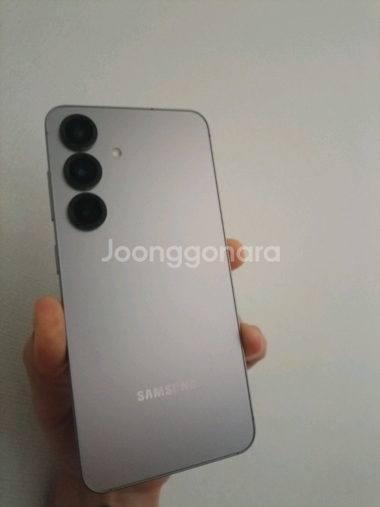 갤럭시 S25 256기가 실버 SSSSS급--2