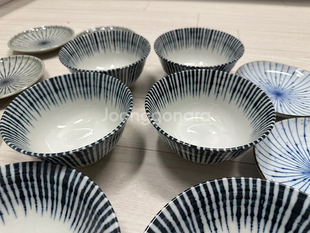 새상품 일본그릇 일본접시 13개 일괄--5