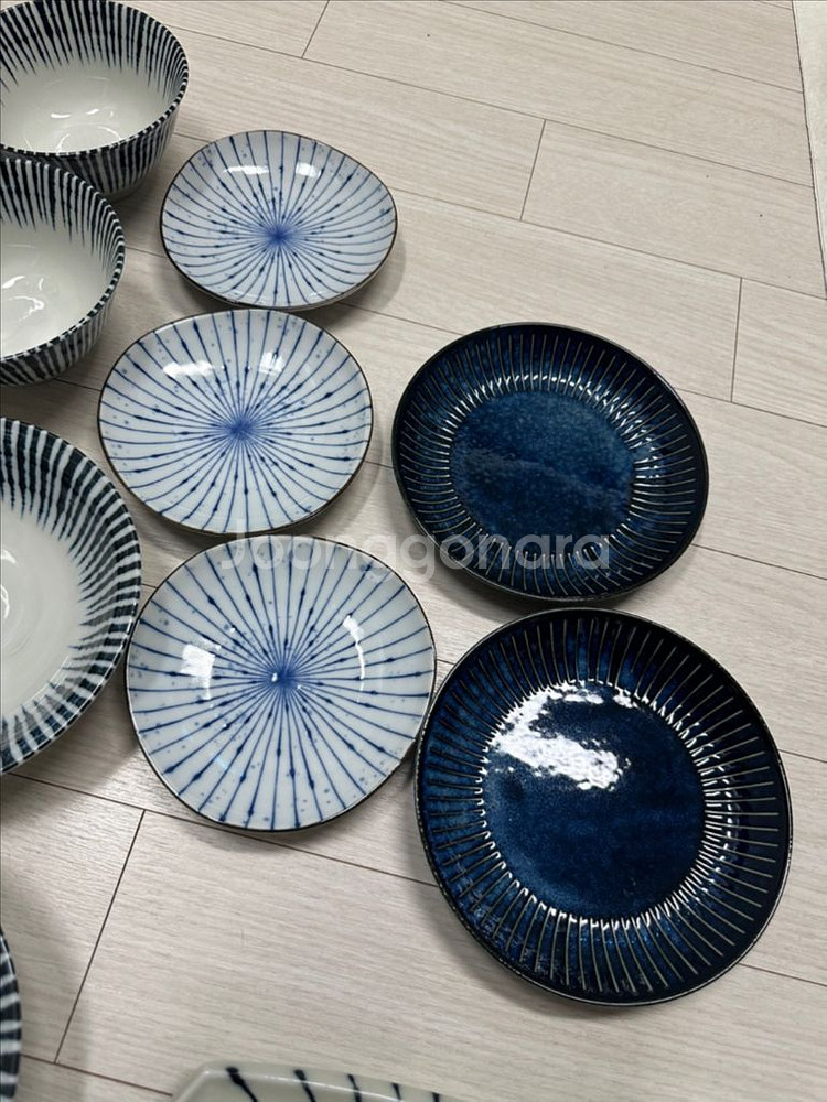 새상품 일본그릇 일본접시 13개 일괄--2
