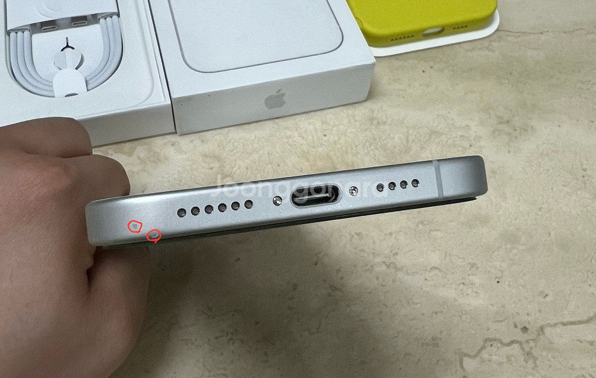 5월구매 아이폰16플러스 256gb 화이트--4