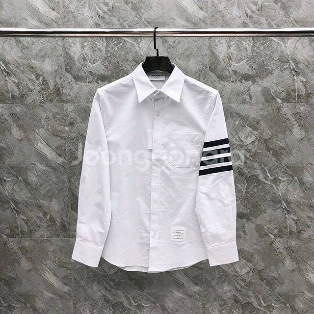 톰브라운 사선 셔츠 & 반팔 폴로--1