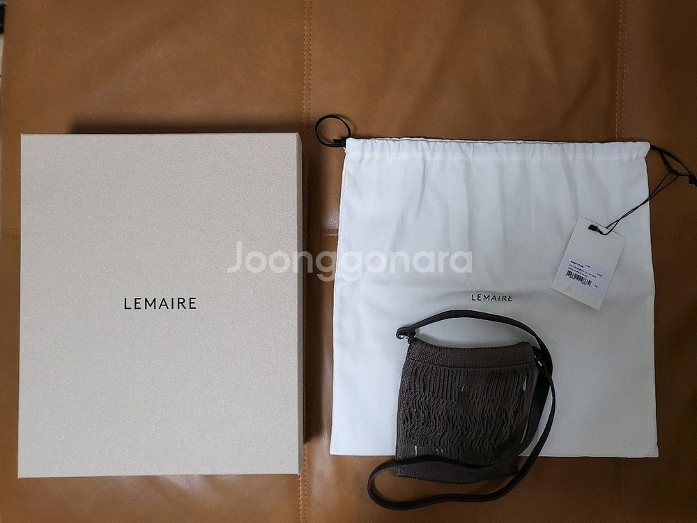 25ss 르메르 필트 네트백 미니 마롱 색살--1