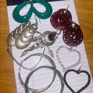 빈티지 귀걸이 세트