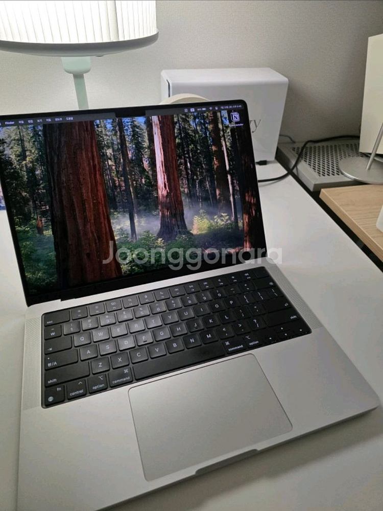 맥북프로 m1pro 14인치 실버 512gb--1