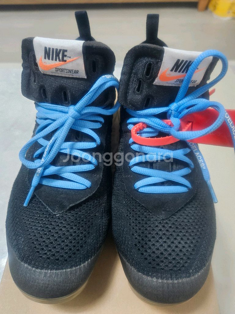 오프화이트 베이퍼맥스 V2 검정 270--3